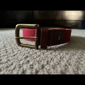 BRAND NEW-Tommy Hilfiger Red Belt